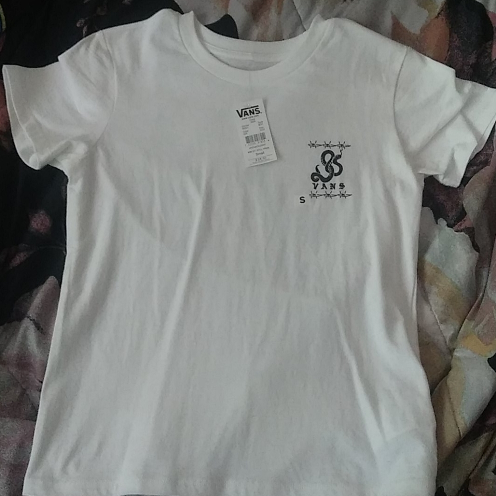 Brand new with tags size small vans shirt